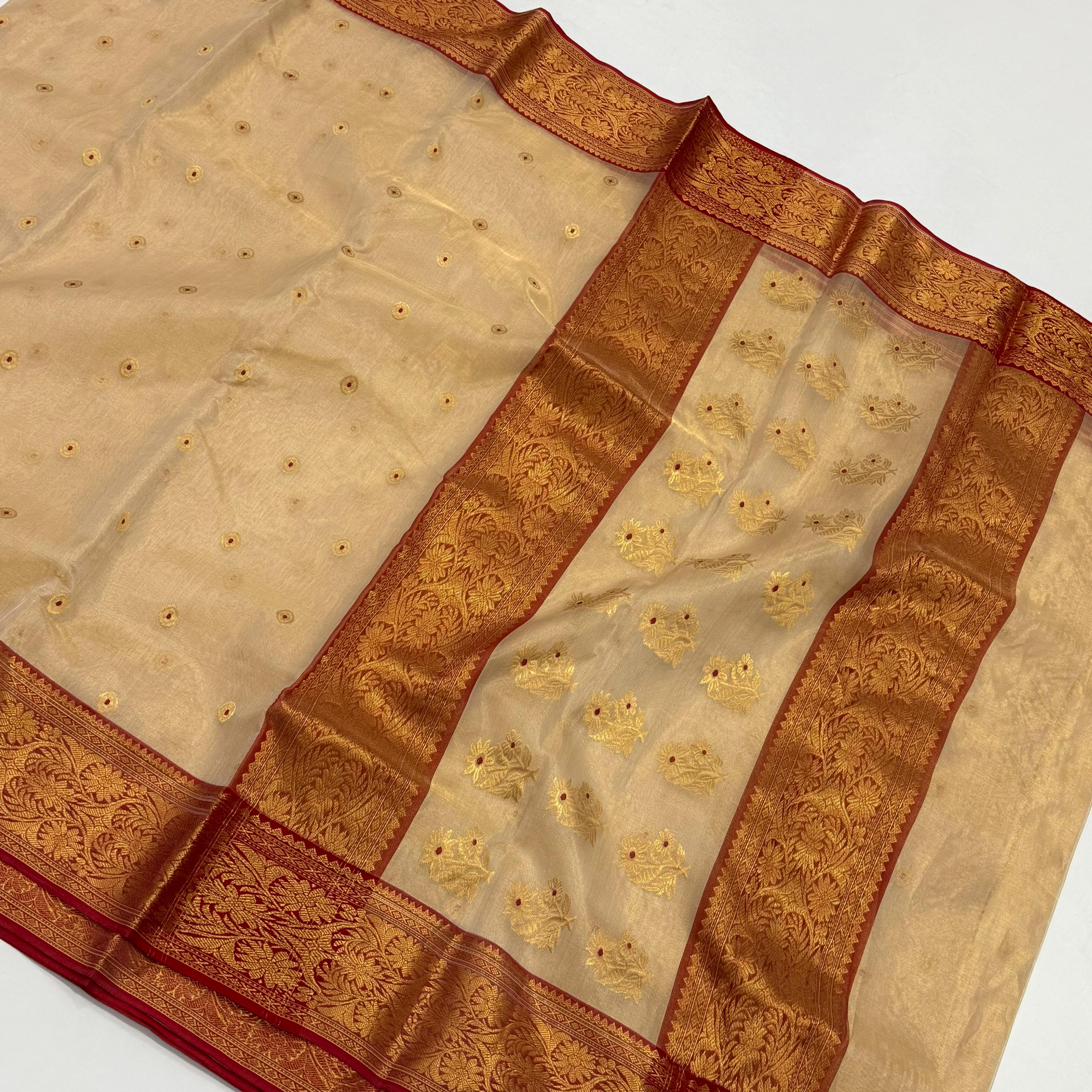 Chanderi Handwoven Handloom Silk Sarees 10000/- + Shipping