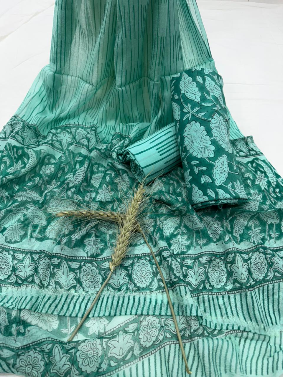 Green Suit Set 1100/- + Shipping