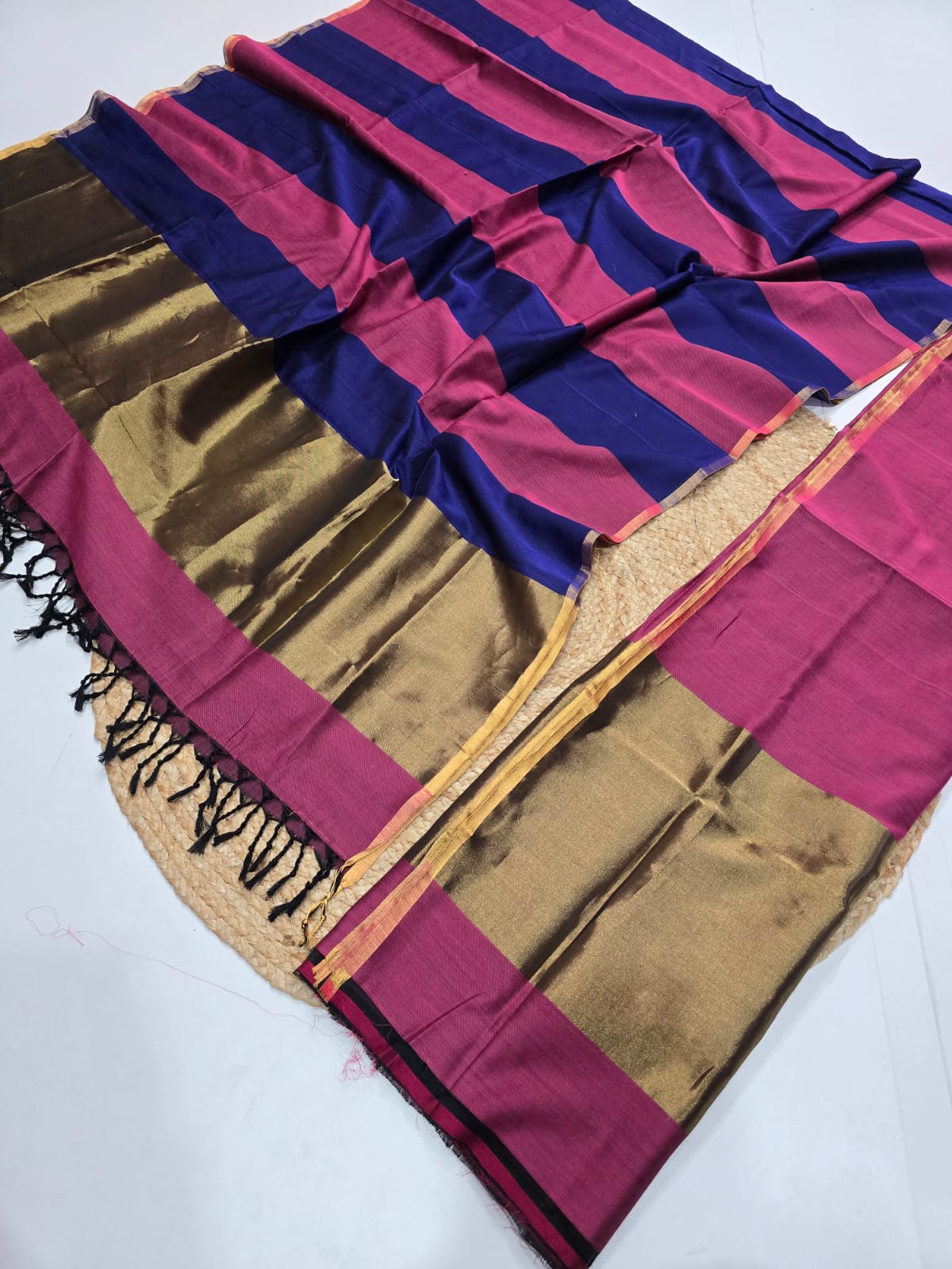 Traditional Maheshwari Handloom 4 Pedal weaving 2 Piece dress material 3500/- + Shipping