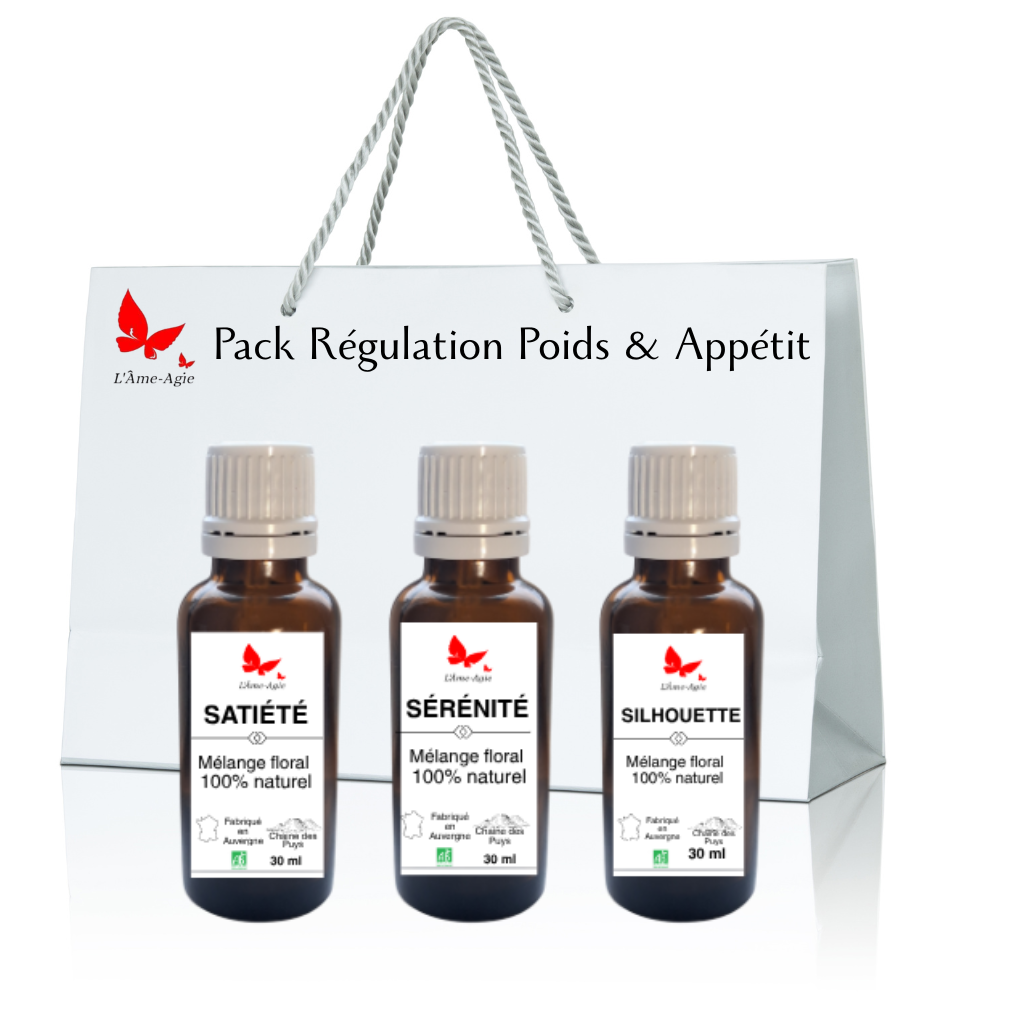 A Fleurs d'Être - Pack Régulation Poids & Appétit par L'Âme-Agie