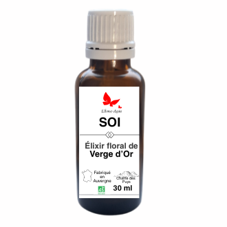  Élixir floral  SOI- Verge d'or/ L'Âme-Agie 30 ml