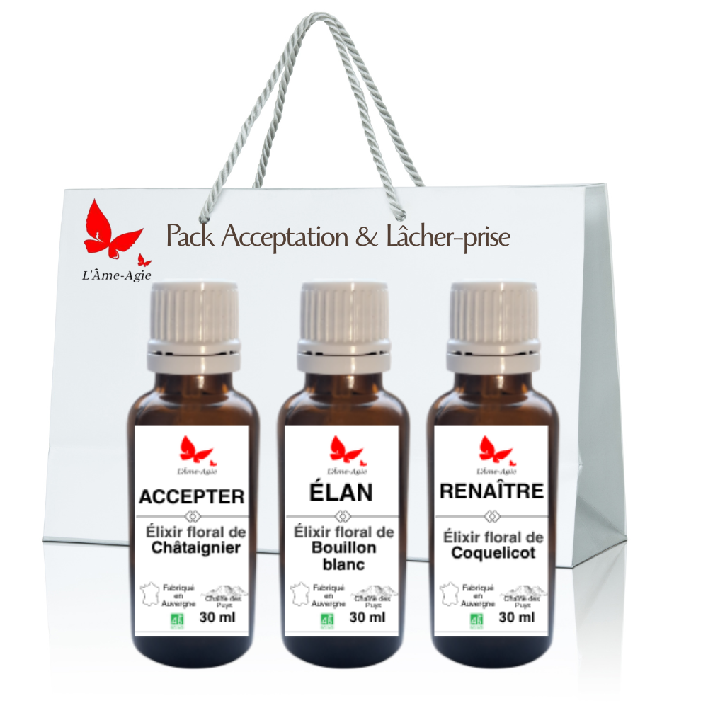 A Fleurs d'Être- Pack Acceptation & Lâcher-Prise par L'Âme-Agie