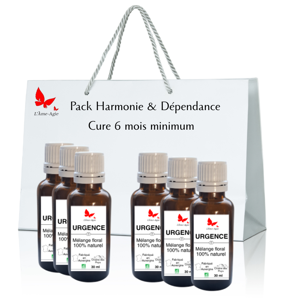 A Fleurs d'Être - Pack URGENCE & DEPENDANCE - Cure 6 mois par L'Âme-Agie