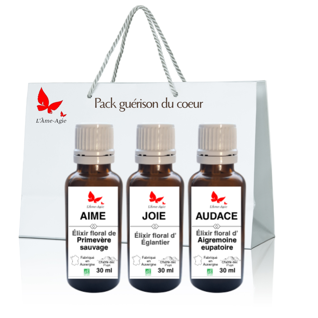 A Fleurs d'Être - Pack Guérison du Cœur par L'Âme-Agie