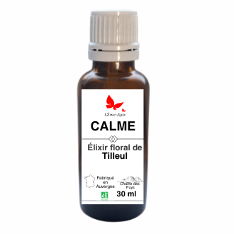  Élixir floral CALME - Tilleul/ L'Âme-Agie 30 ml