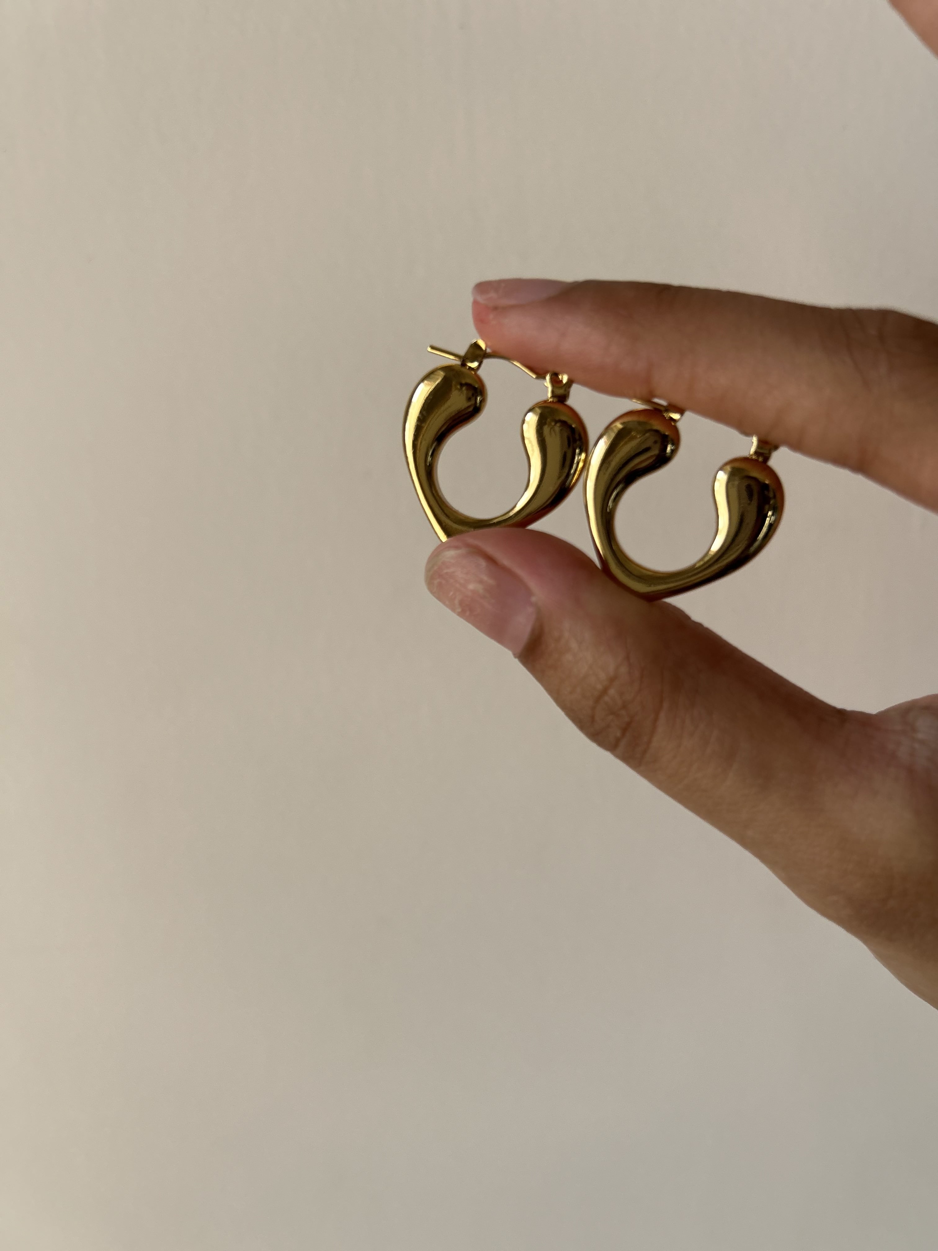 Gold Hoop Earrings