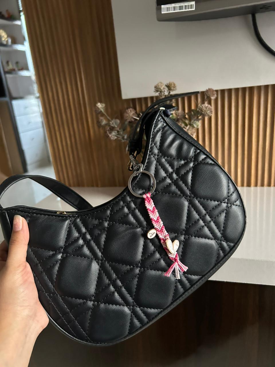 Heart & Initial Keychain