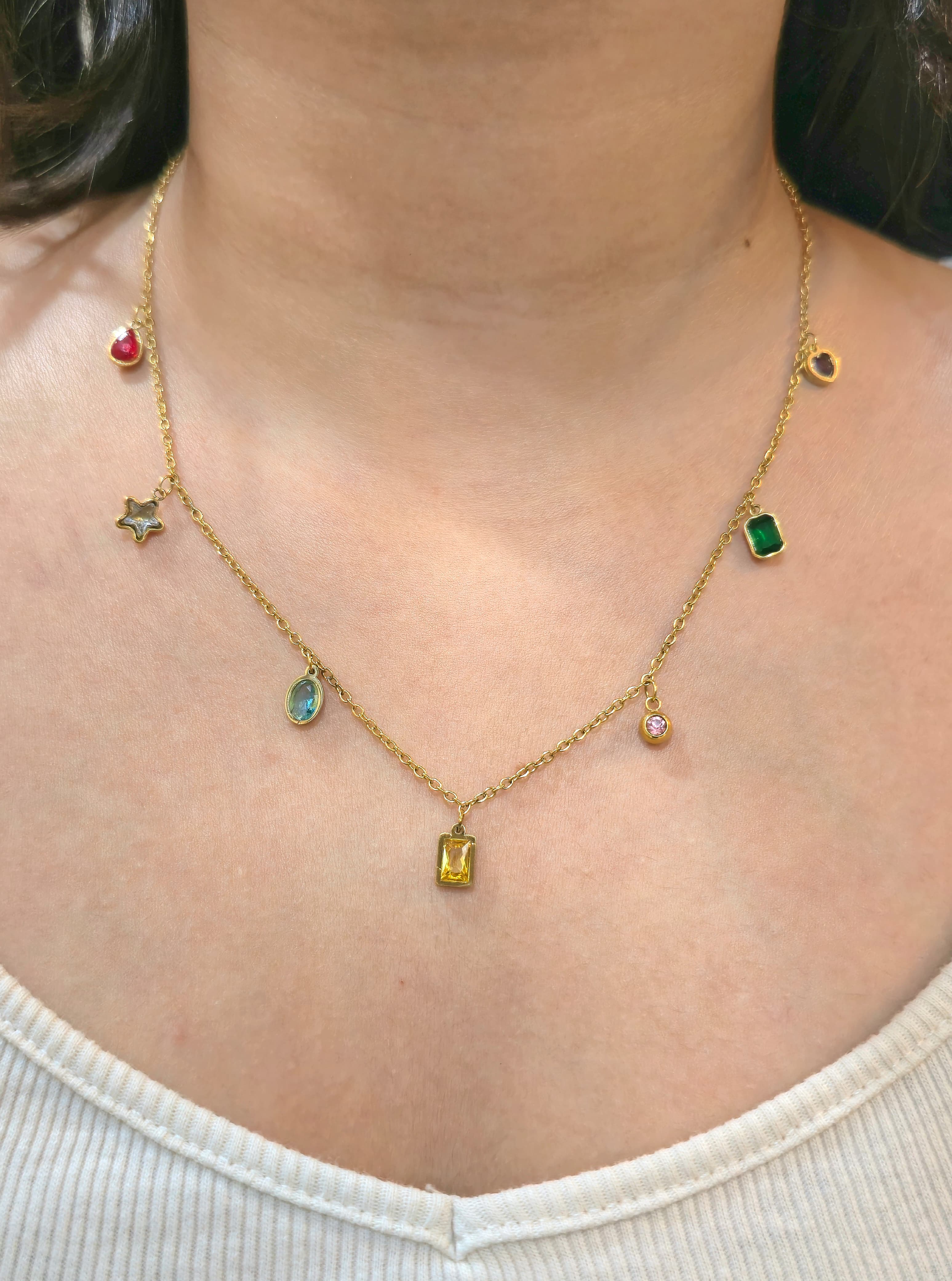 Jewel Stone Necklace