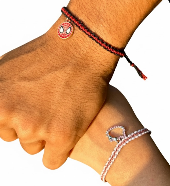 Pair of Spider-Man & Hello Kitty