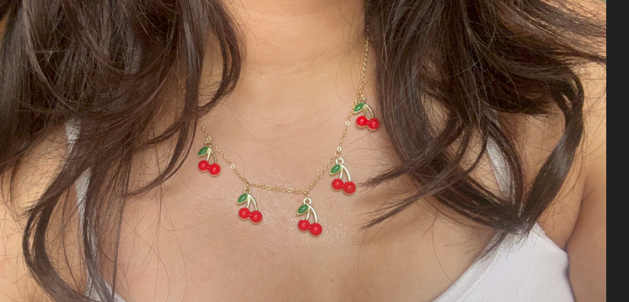 Cherry Charm Necklace