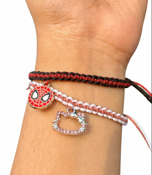 Pair of Spider-Man & Hello Kitty