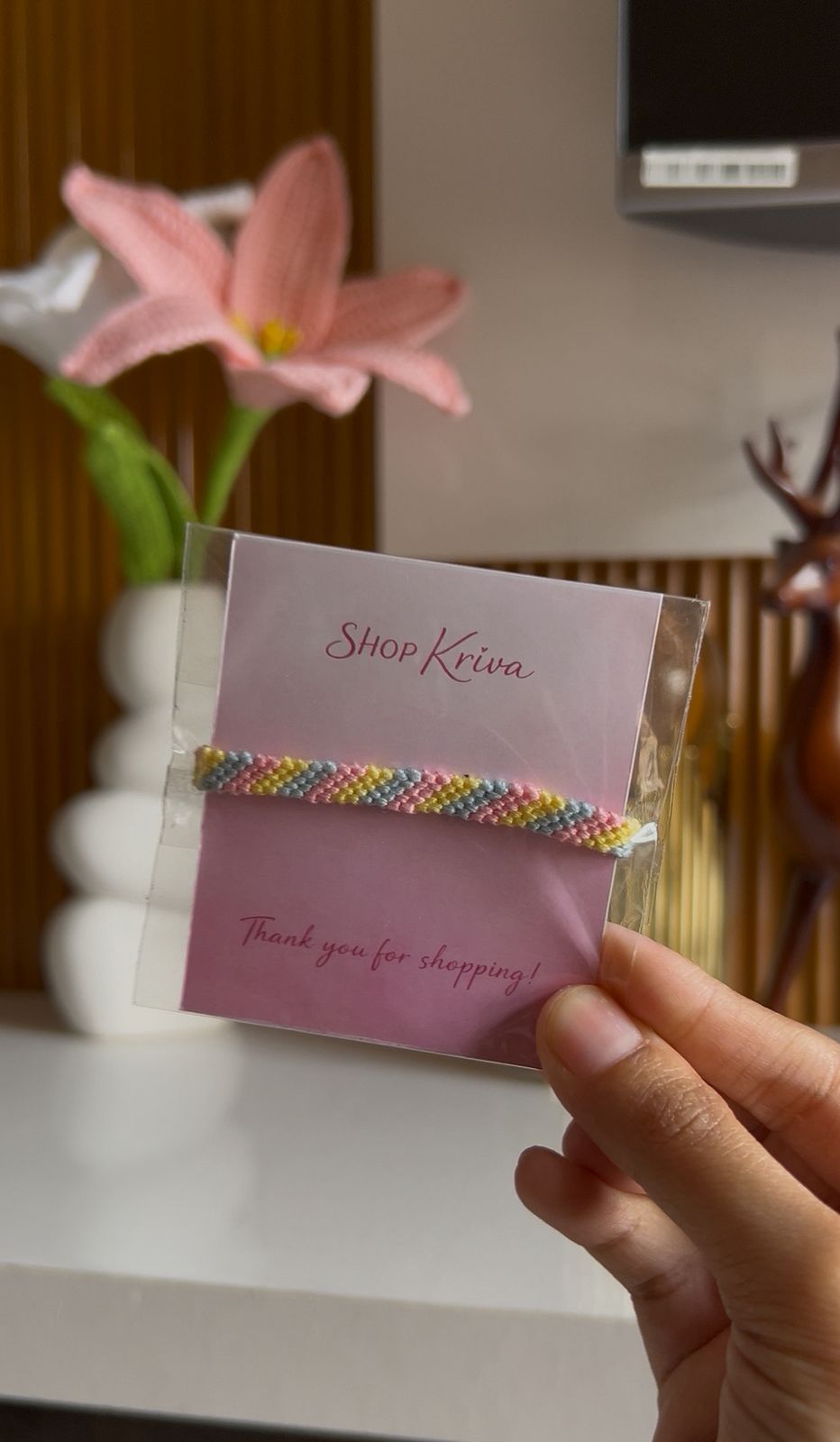 Rainbow Hand-Made Bracelet