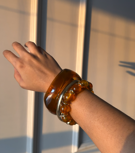 Resin Bangles Set