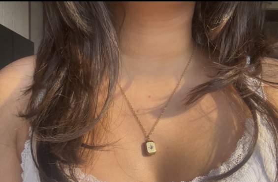 Gold Starbound Pendant