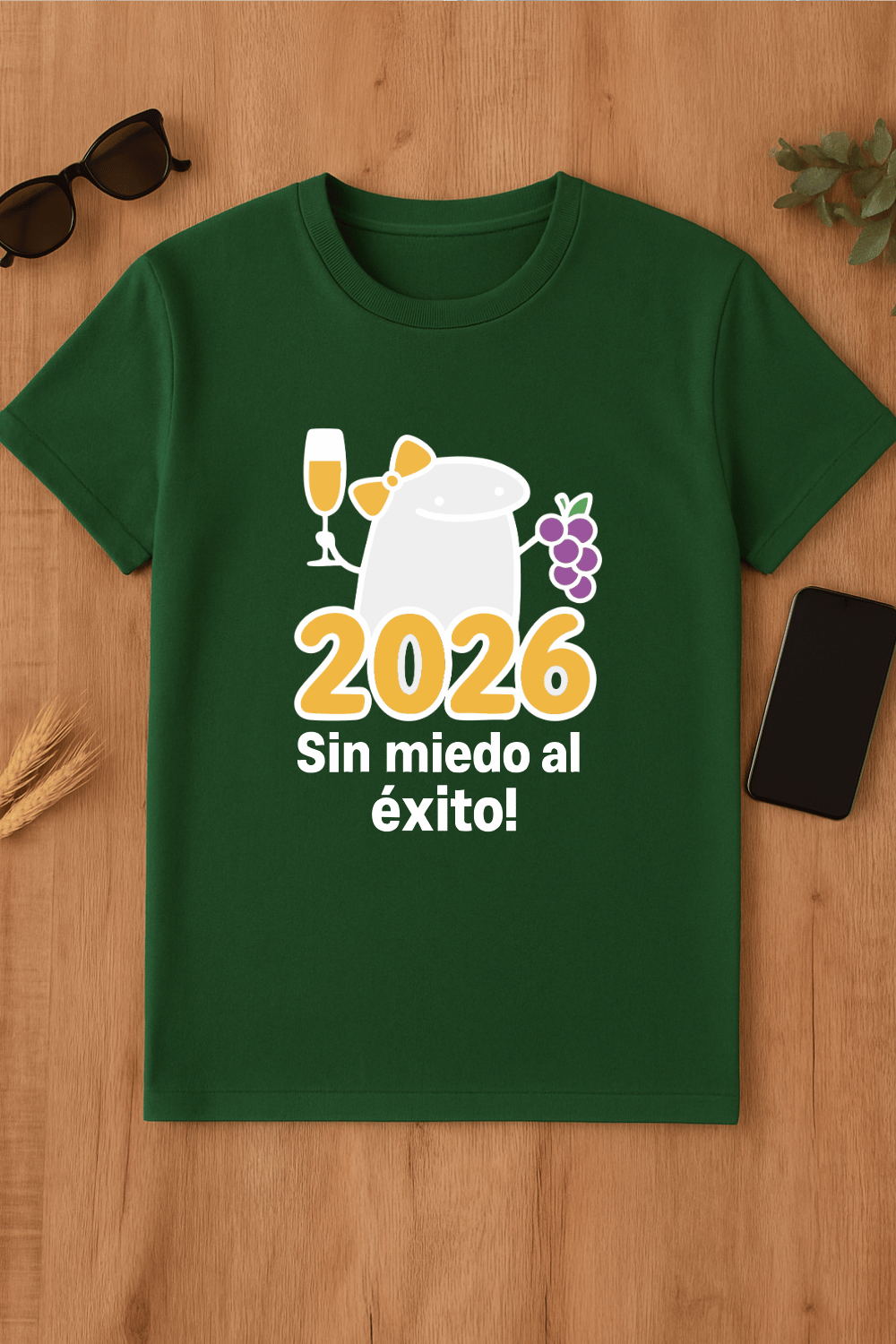 Camiseta '2026 Sin miedo al éxito'