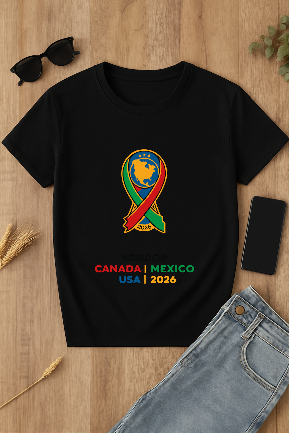 Camiseta Copa Mundial 2026