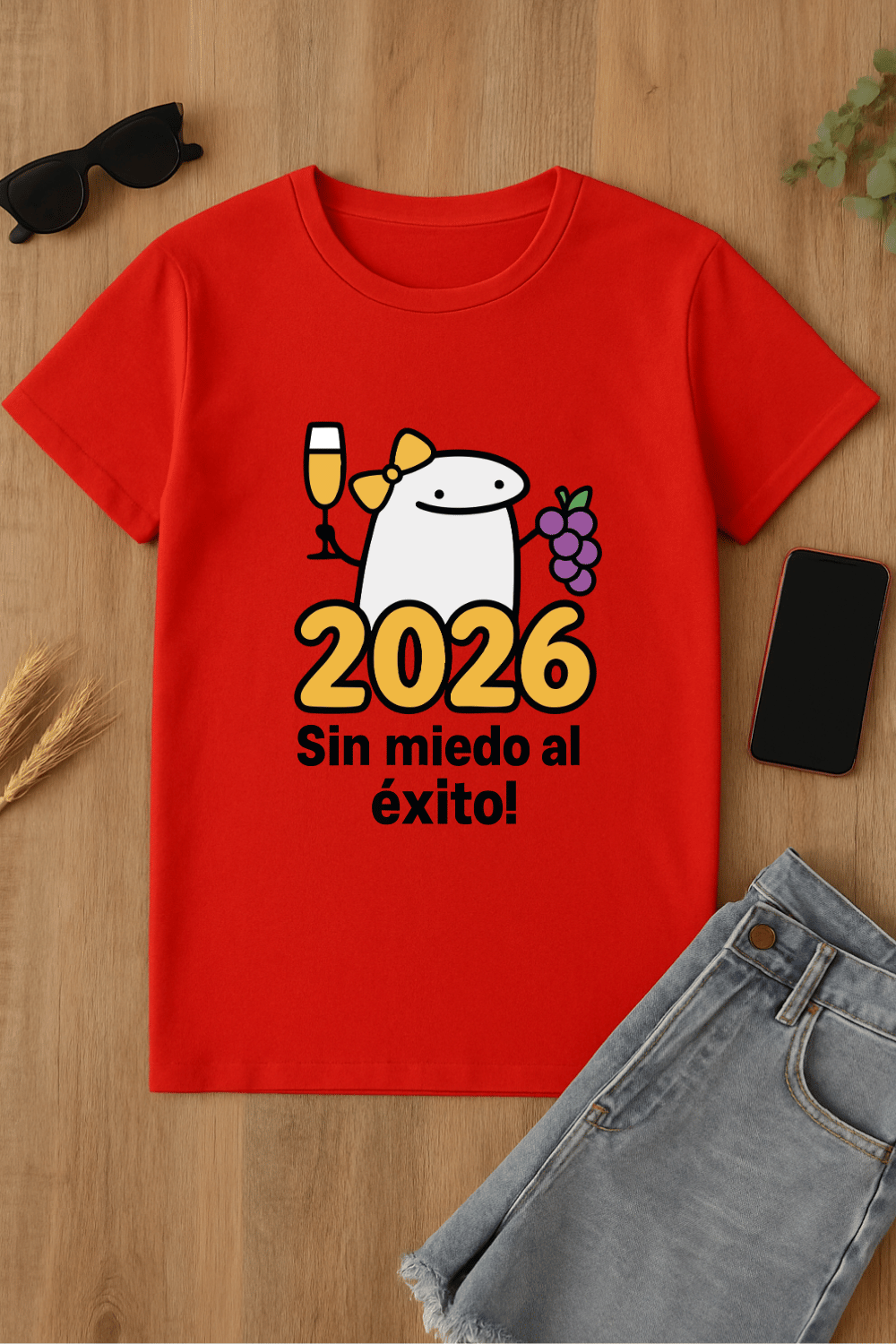 Camiseta roja 2026