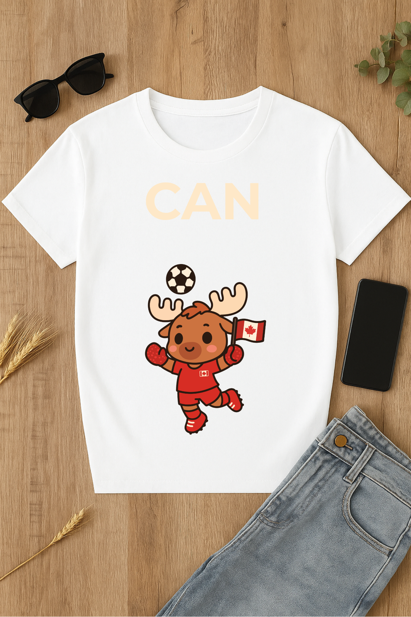 Camiseta CAN fútbol Canadá
