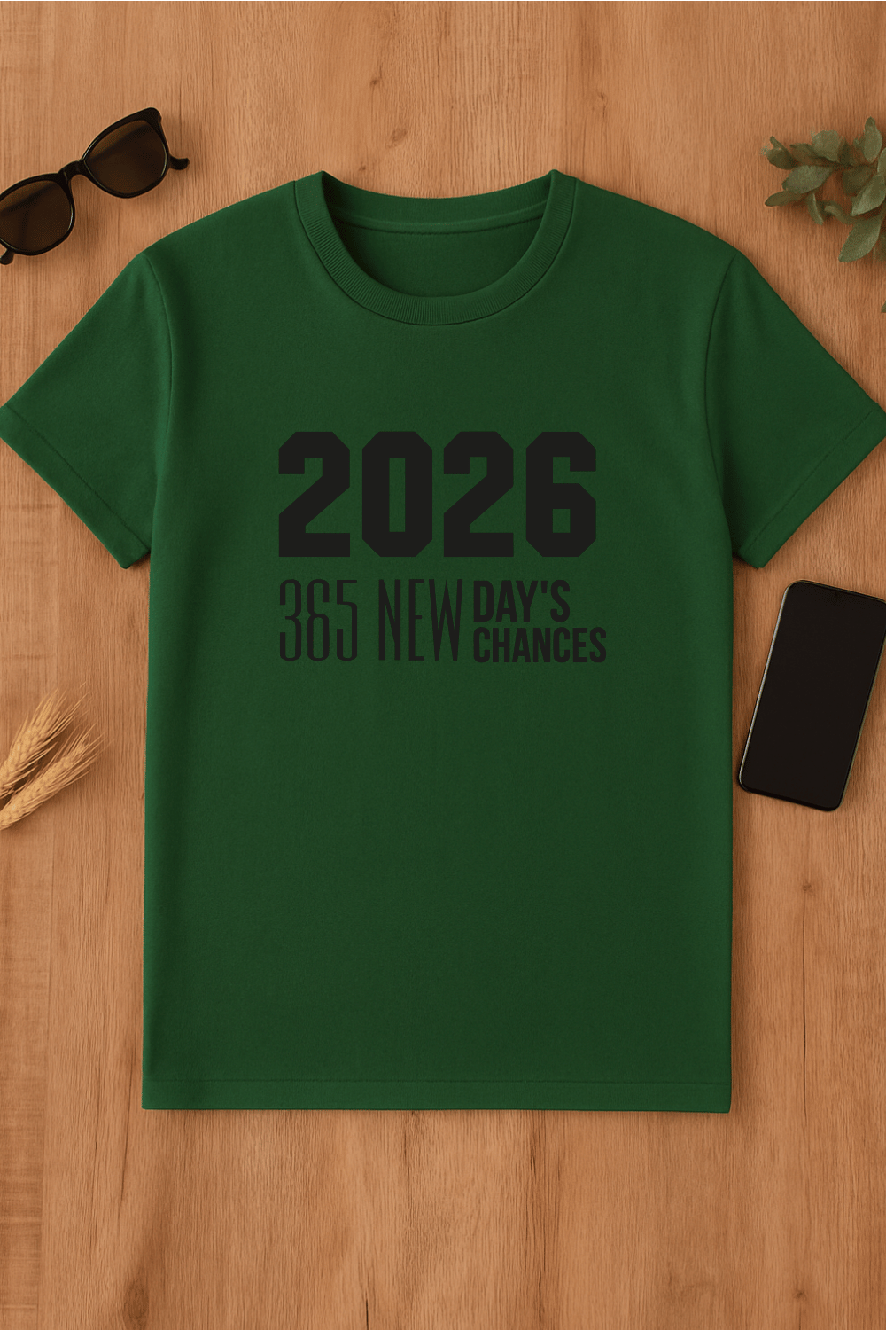Camiseta verde edición 2026