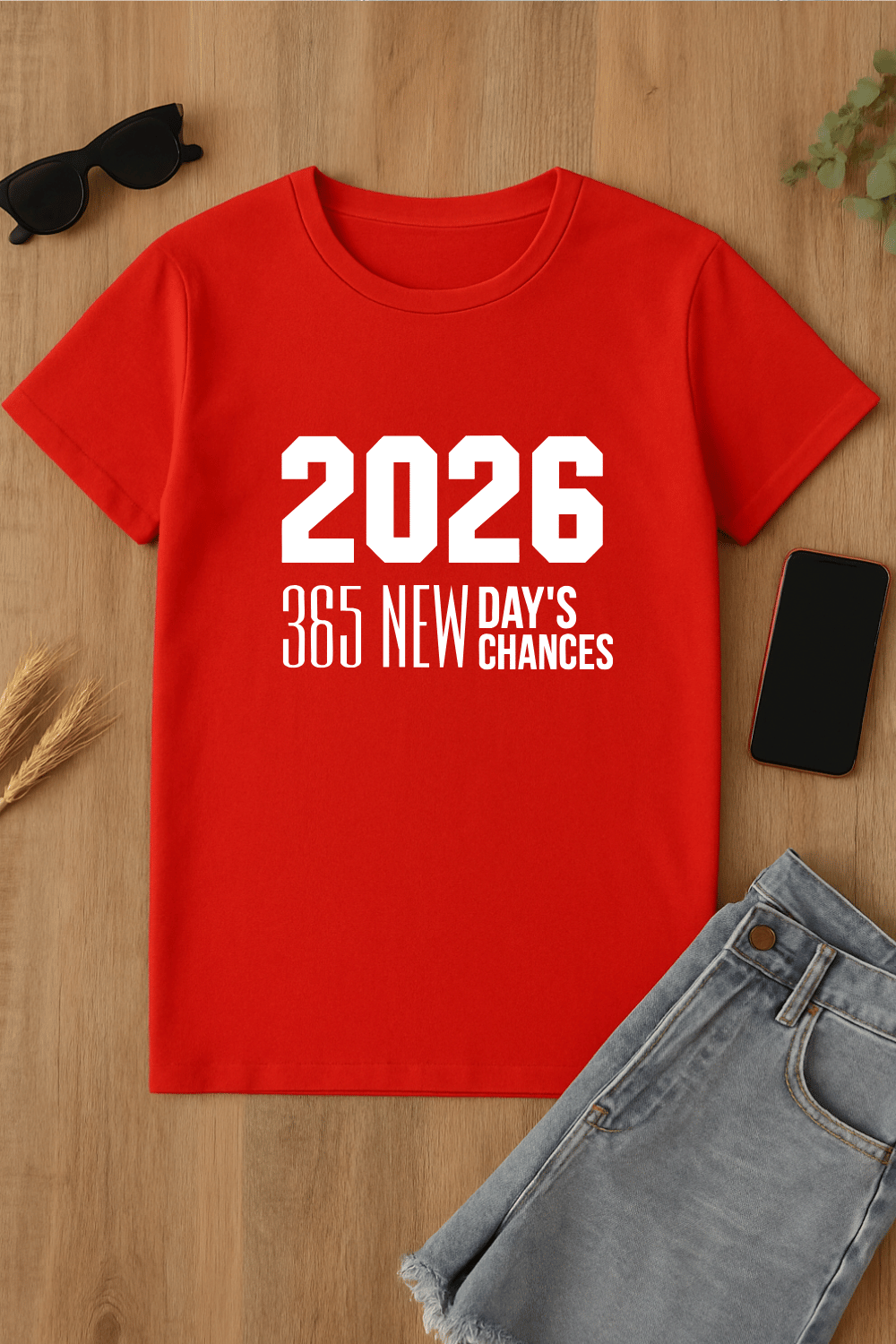 Camiseta roja 2026