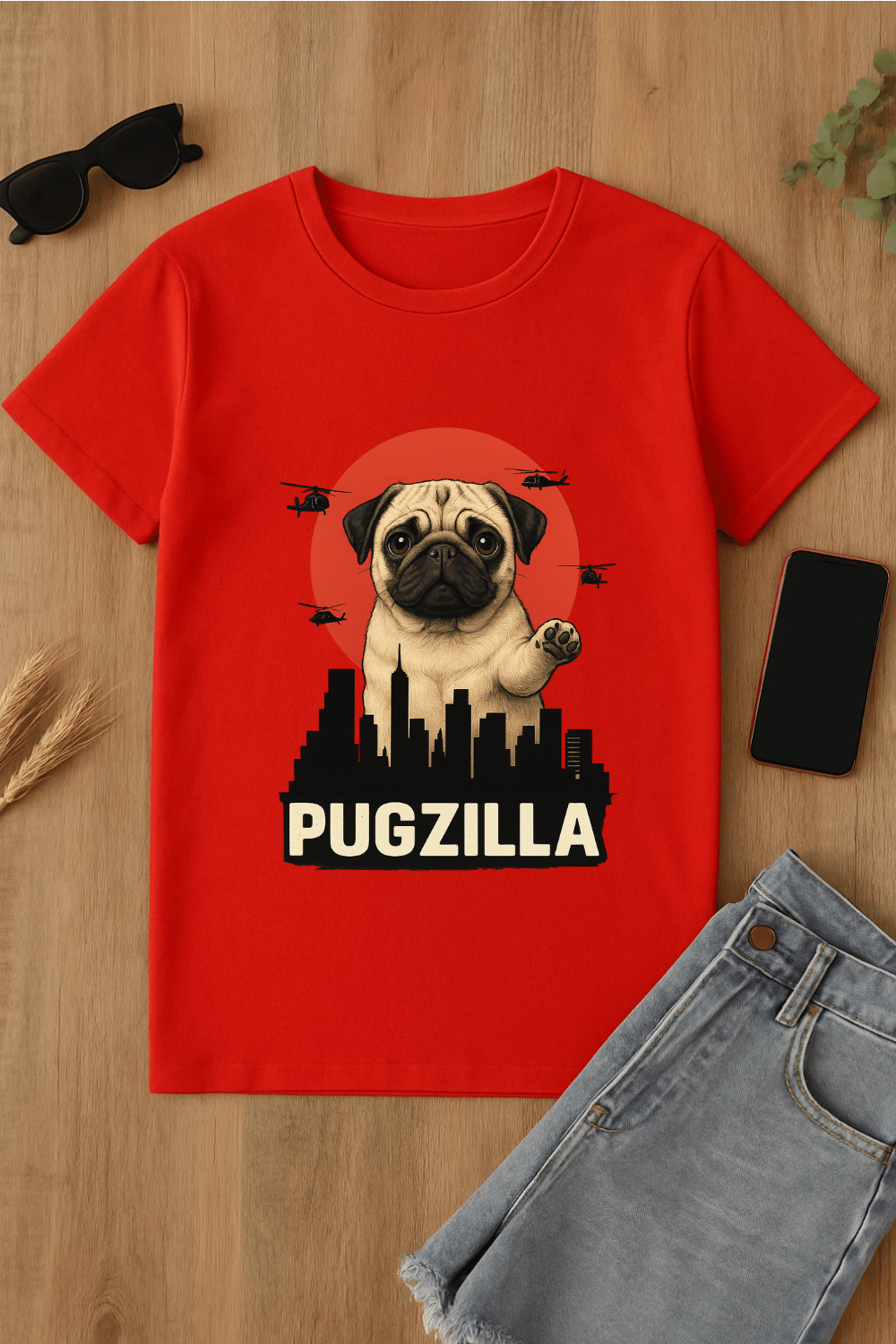Camiseta Pugzilla