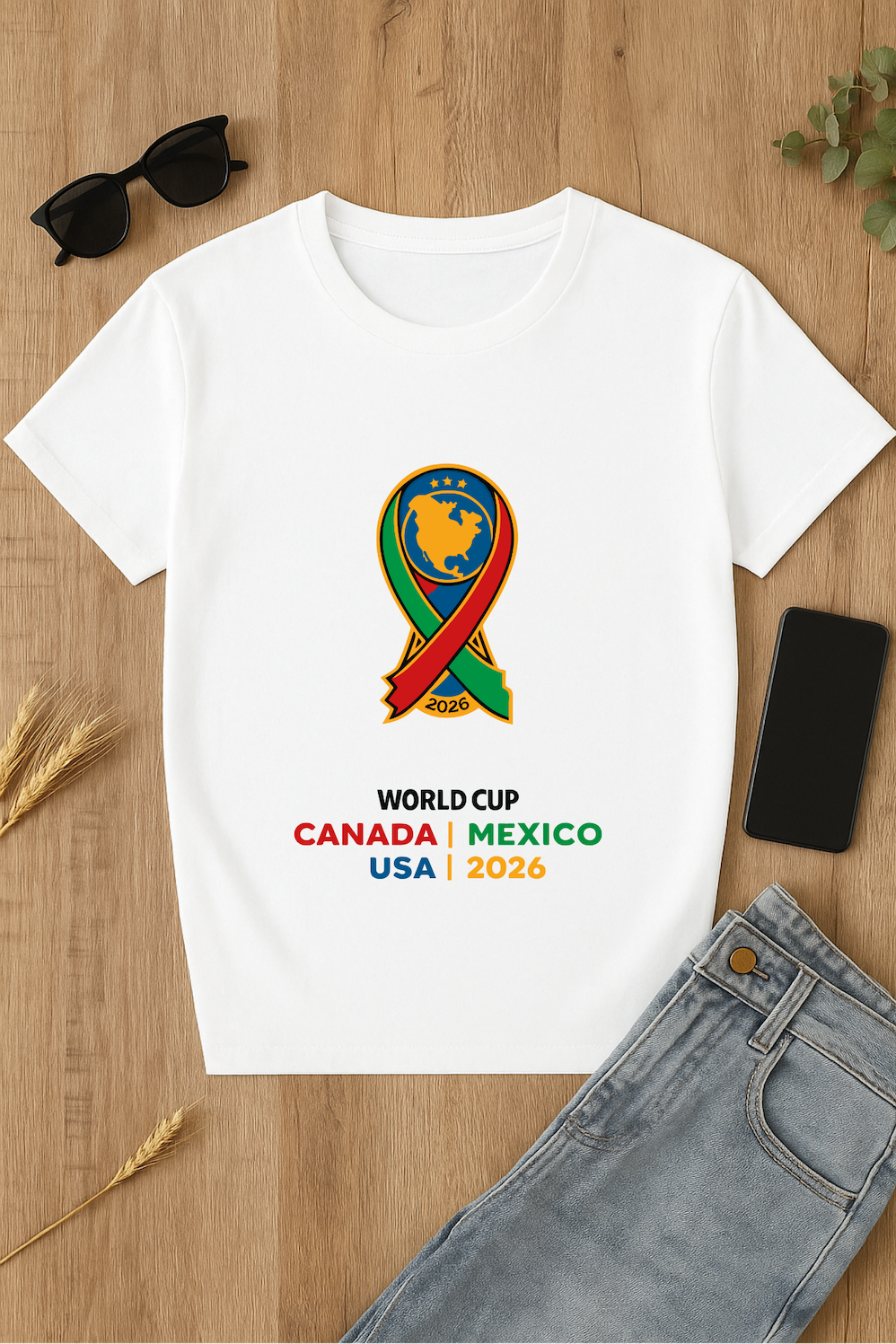 Camiseta Mundial 2026