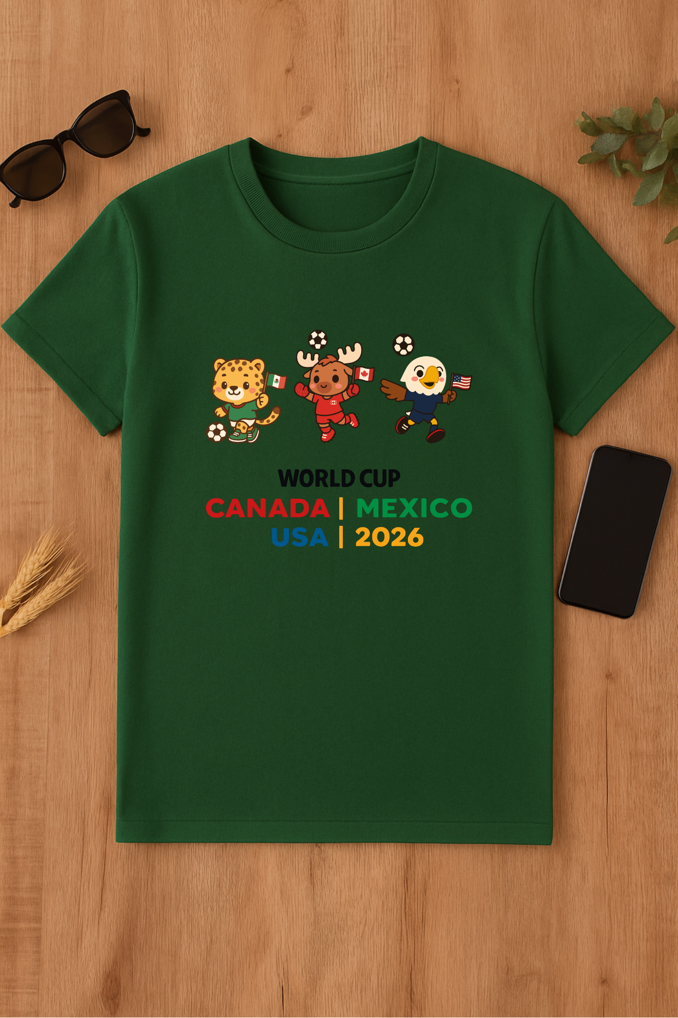 Camiseta Copa Mundial 2026