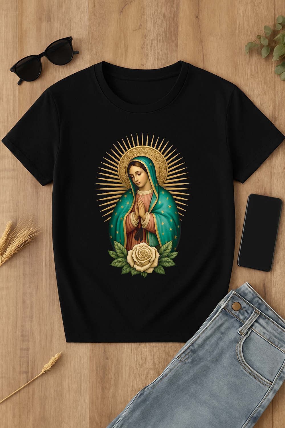 Camiseta Virgen de Guadalupe