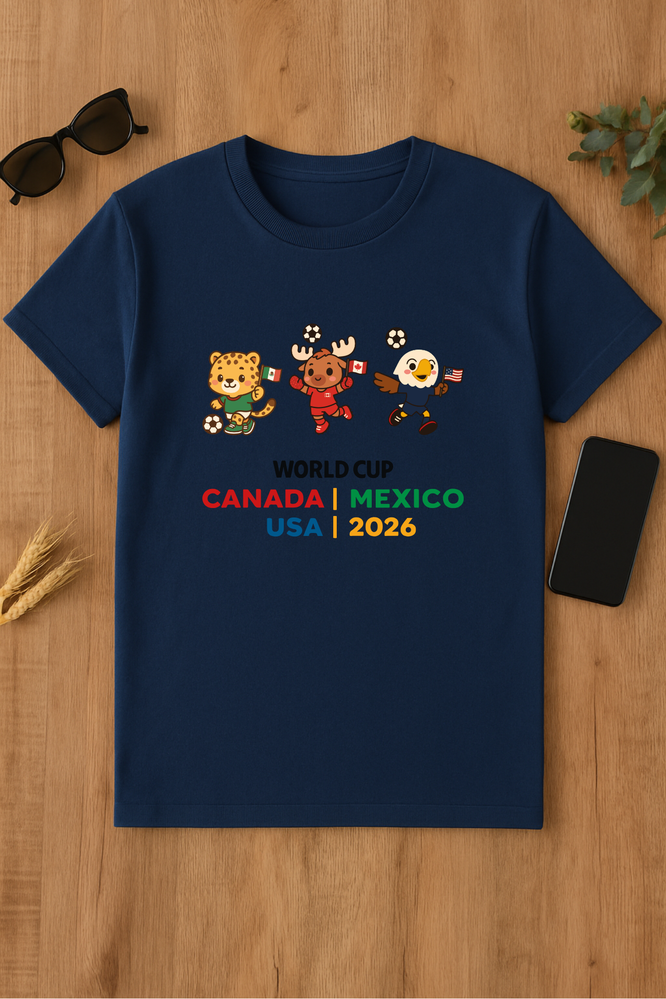 Camiseta Mundial 2026