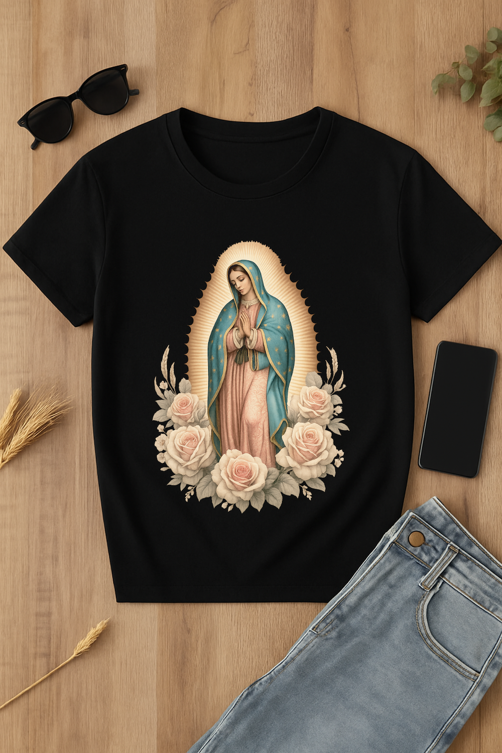 Camiseta Virgen de Guadalupe