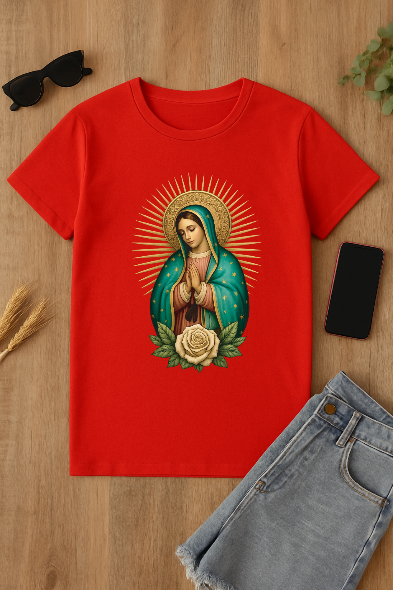 Camiseta Virgen de Guadalupe