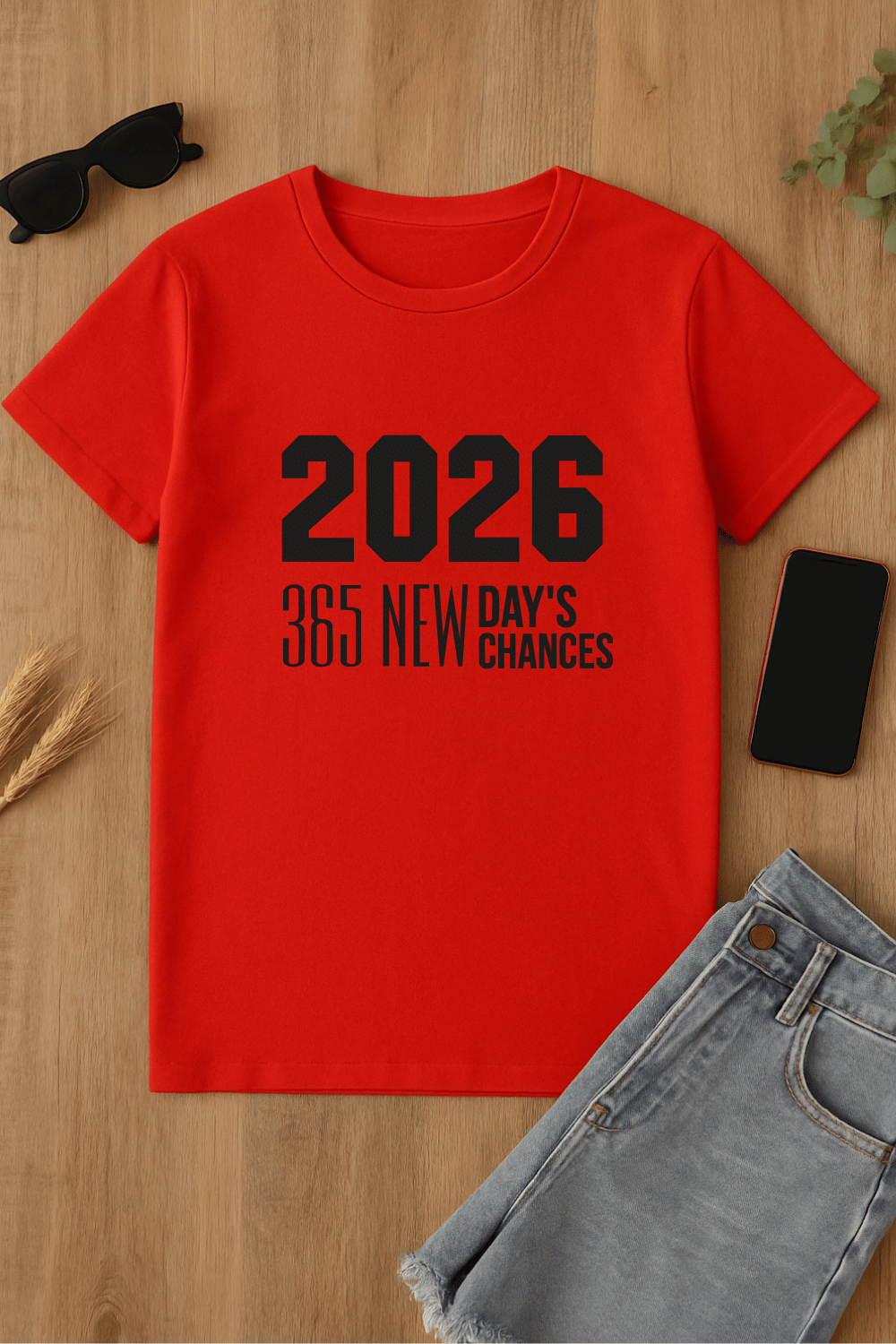 Camiseta roja 2026