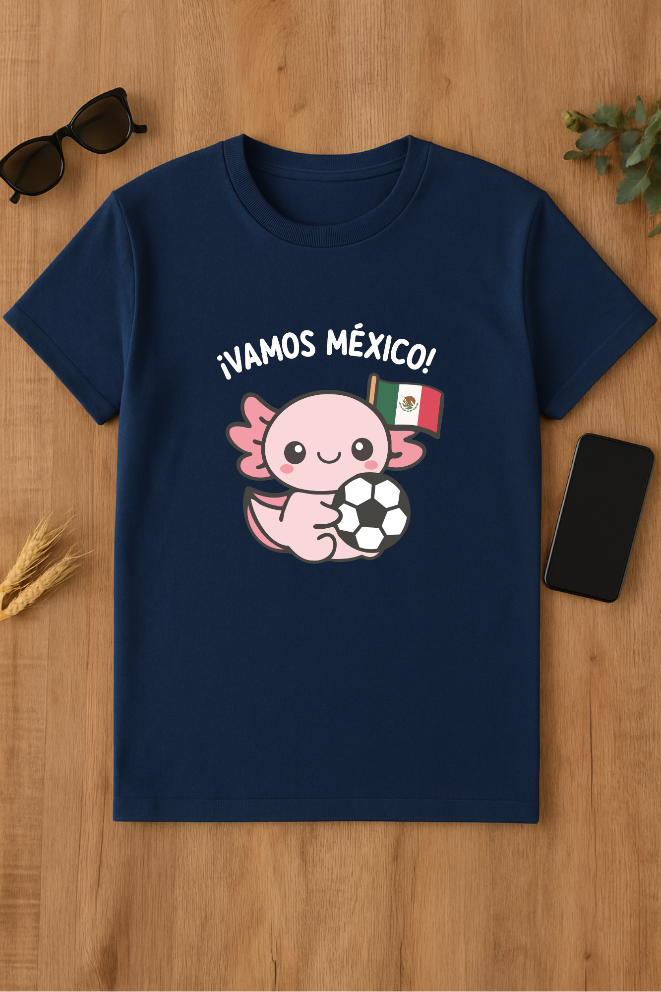 Camiseta Axolote Vamos México