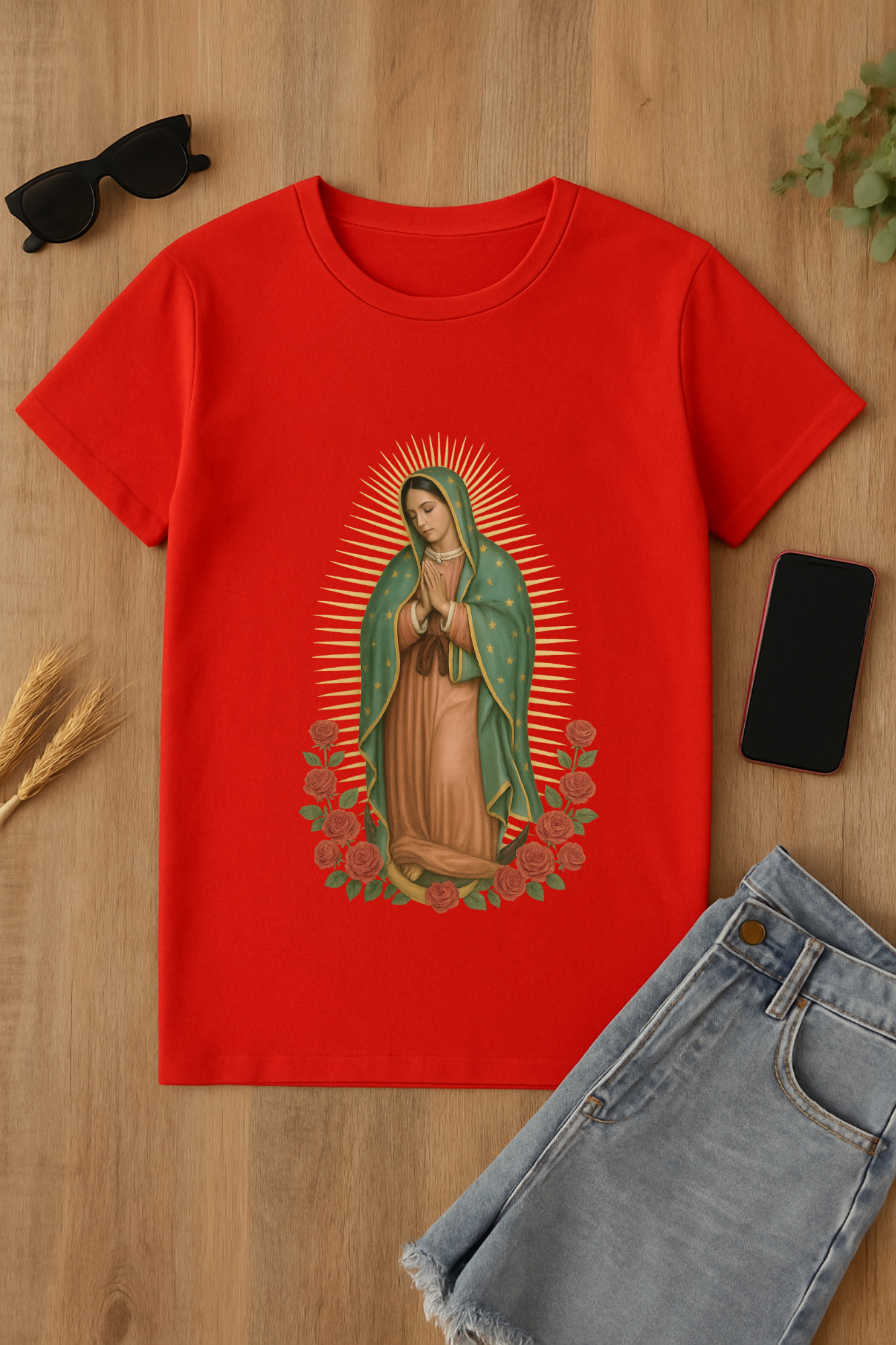 Camiseta Virgen de Guadalupe