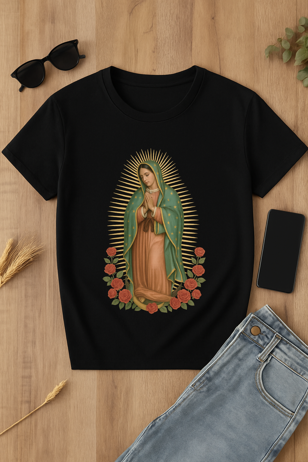 Camiseta Virgen de Guadalupe
