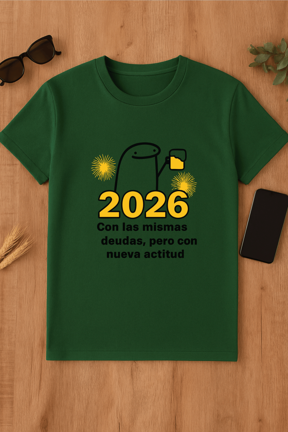 Camiseta divertida 2026