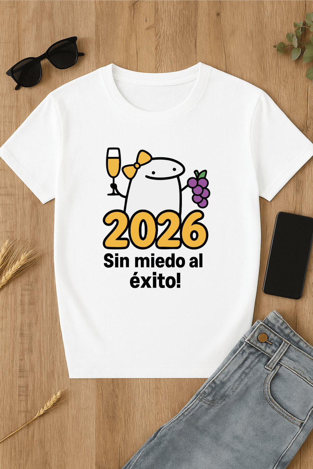 Camiseta 2026 Sin miedo al éxito
