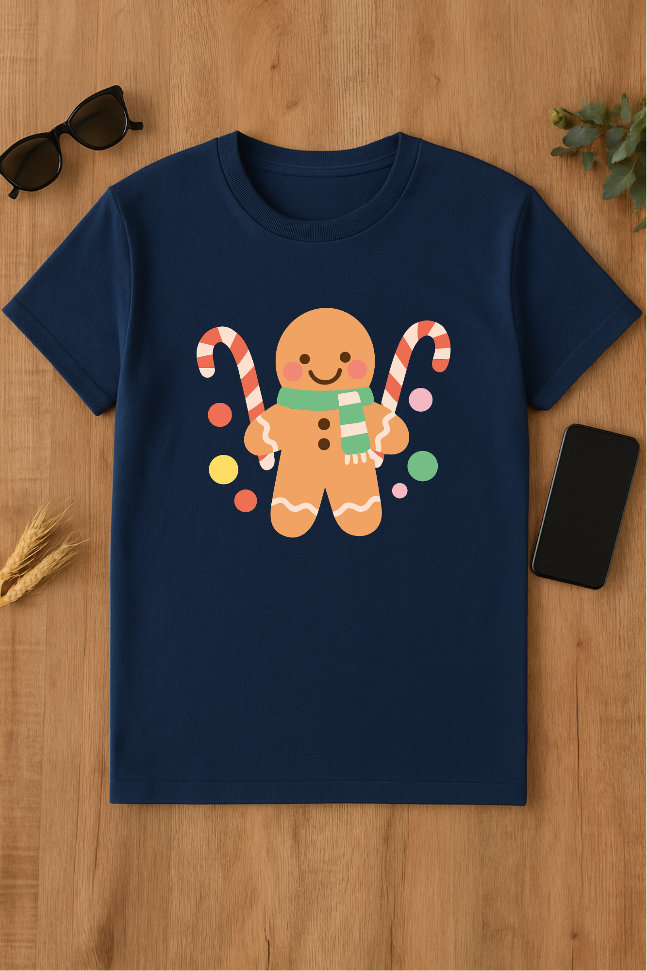 Camiseta de hombre de jengibre