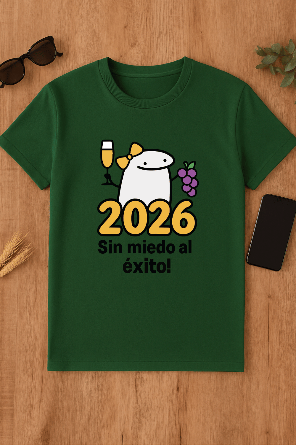 Camiseta 2026 Sin miedo al éxito
