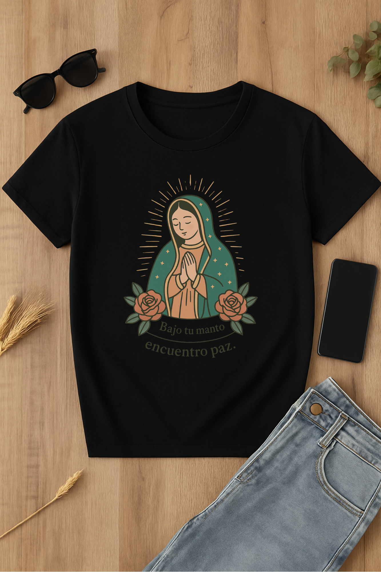 Camiseta Virgen de Guadalupe