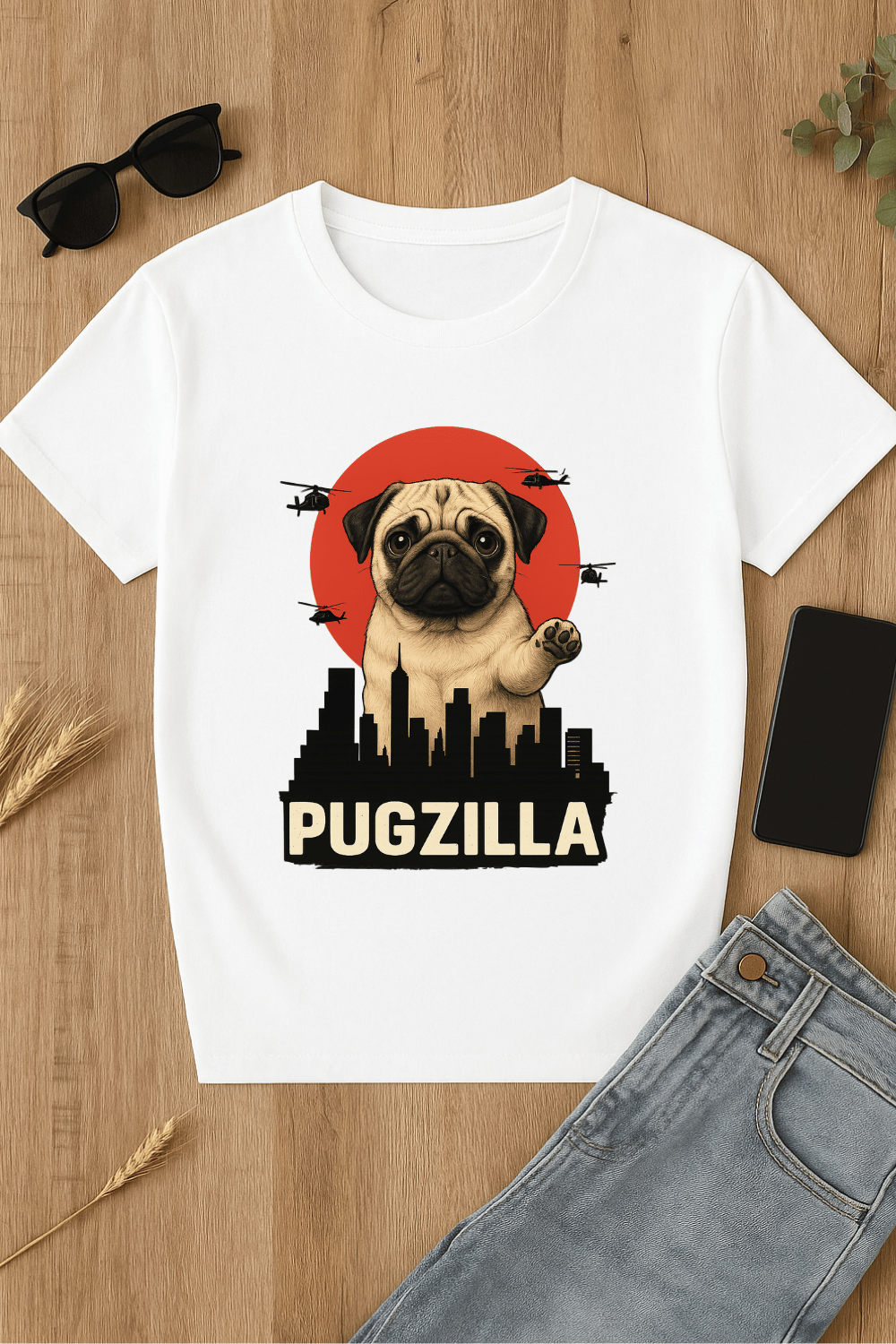Camiseta Pugzilla