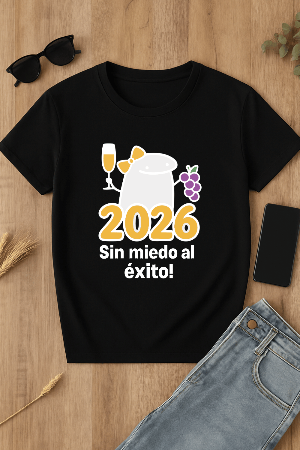 Camiseta 2026 Sin miedo al éxito