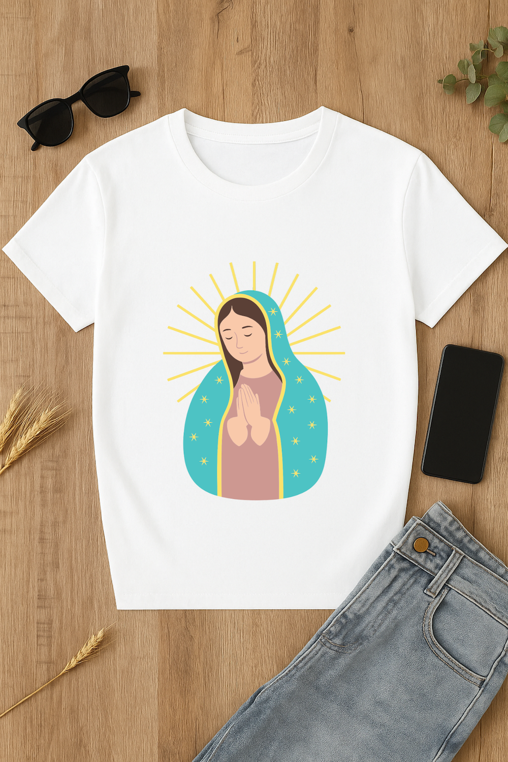 Camiseta Virgen de Guadalupe