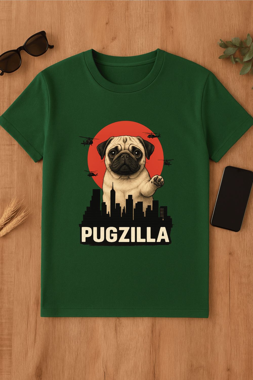 Camiseta Pugzilla