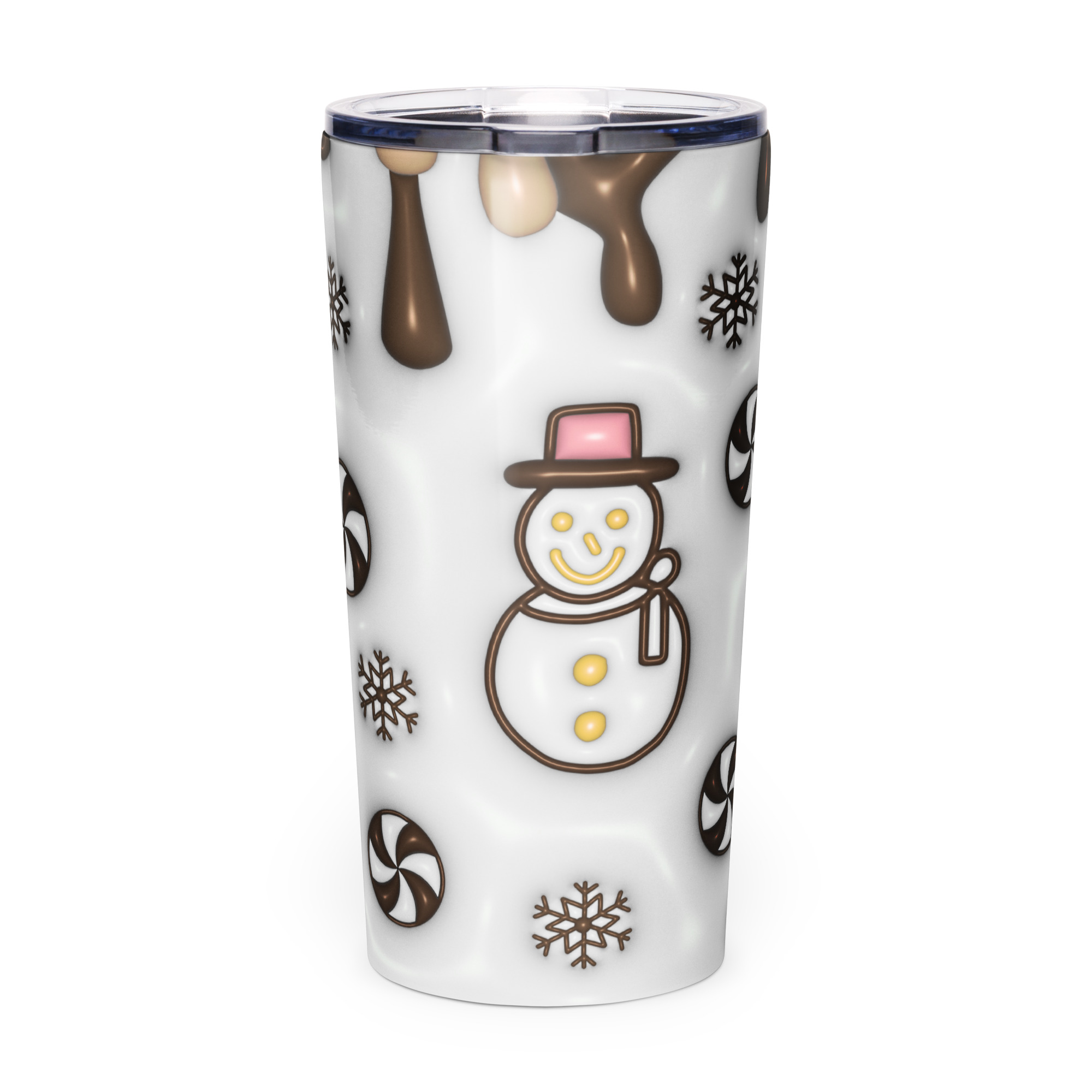Sweet Winter Snowman Candy Tumbler