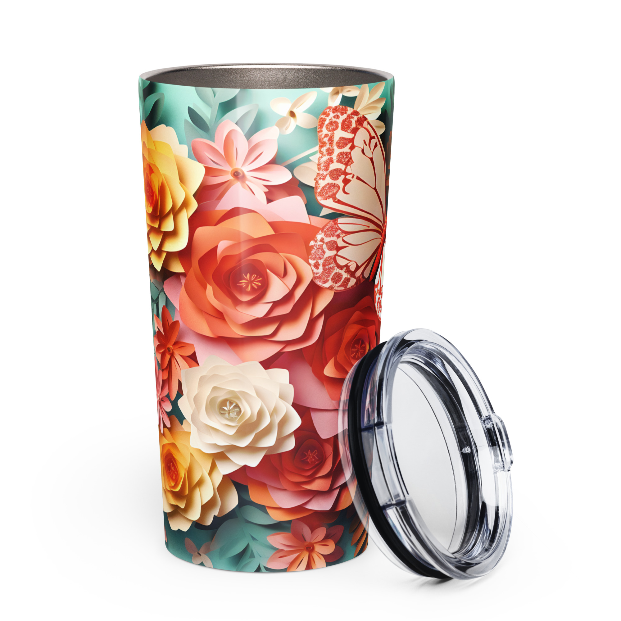 Autumn Floral Butterfly