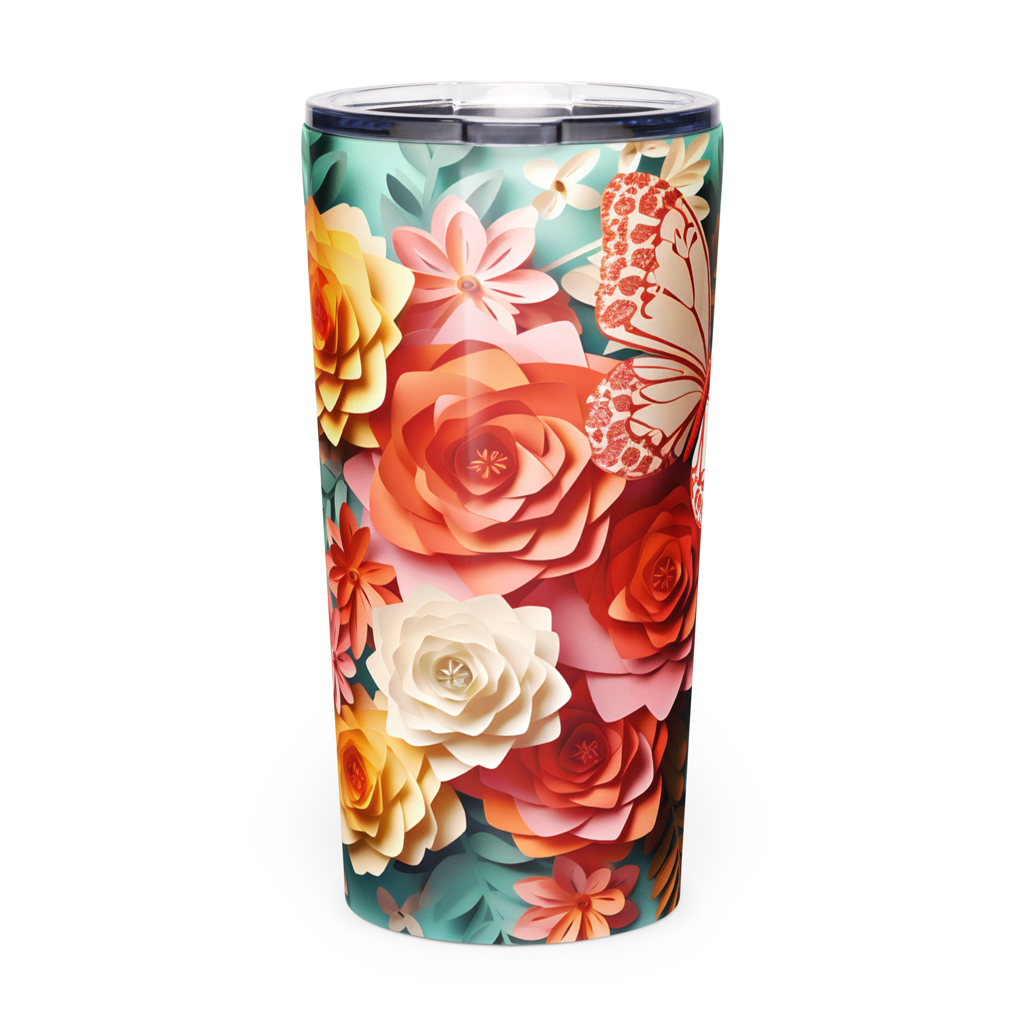 Autumn Floral Butterfly