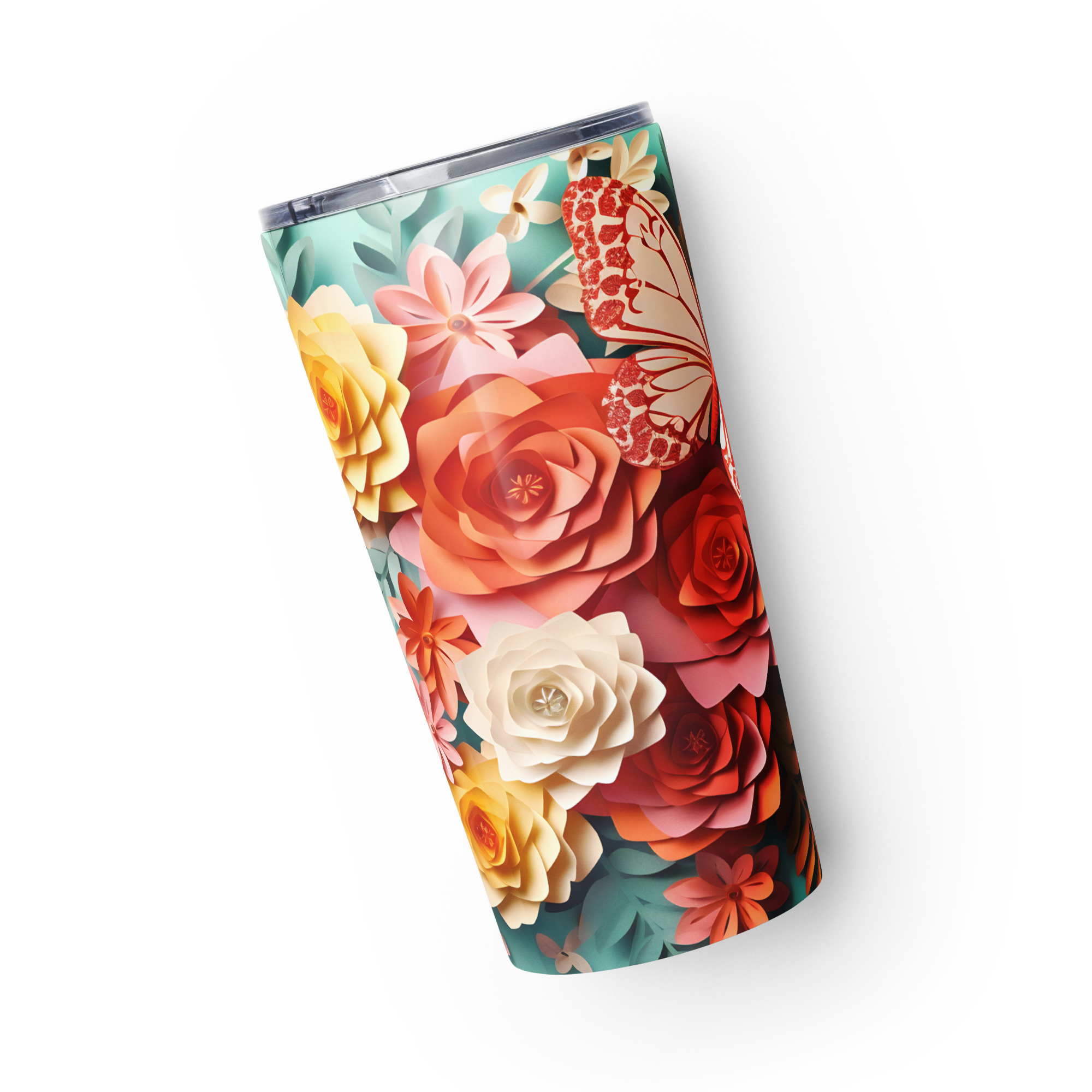 Autumn Floral Butterfly