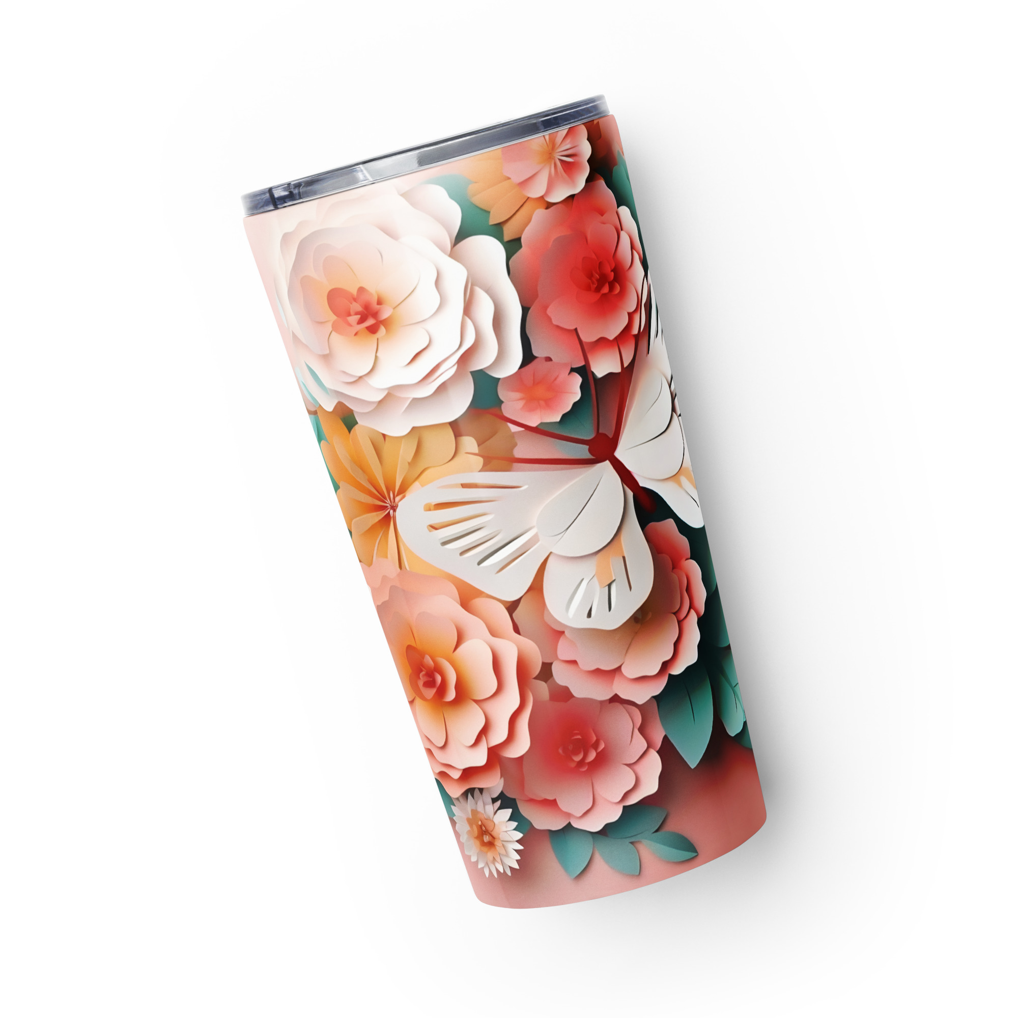 Coral Bloom Butterfly