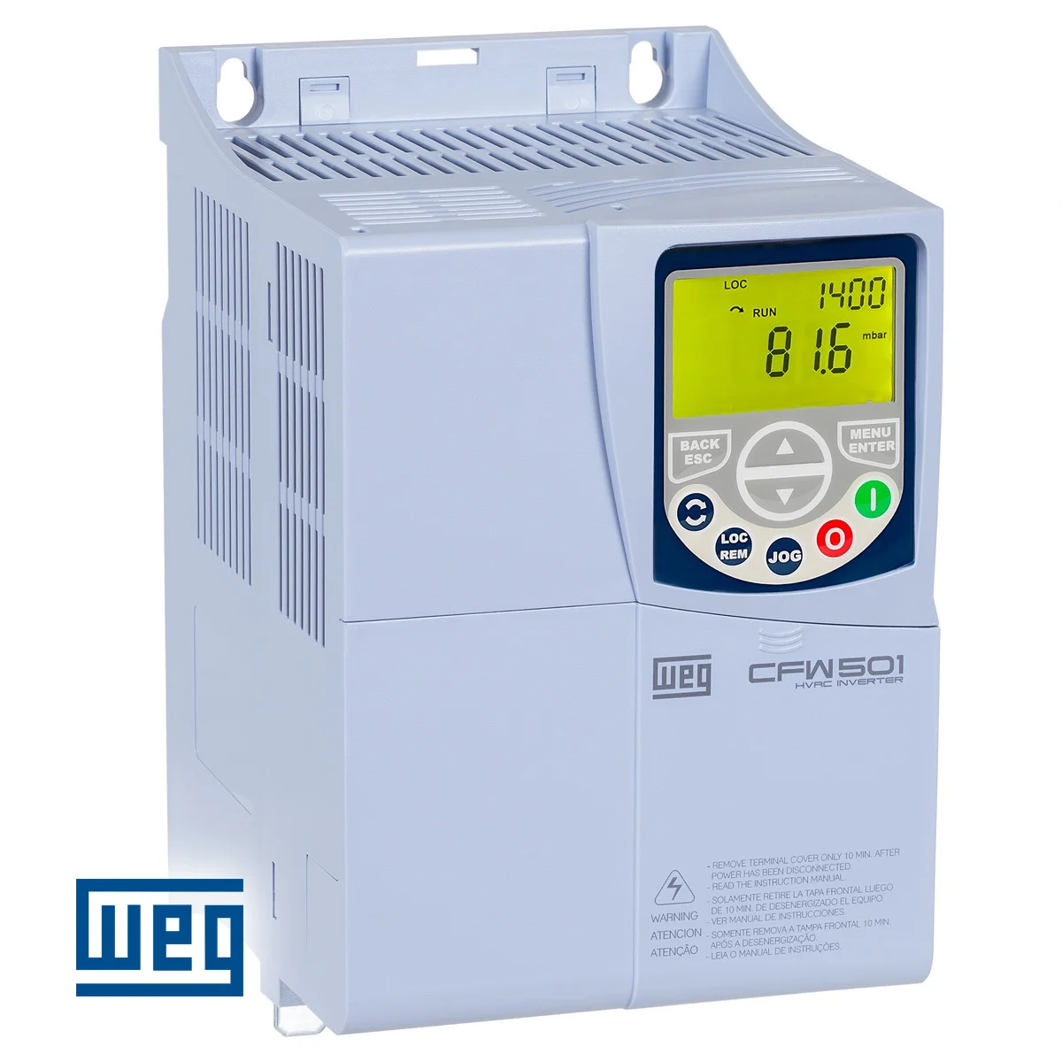 Inverter για HVAC-R (Θέρμανση, Αερισμός, Κλιματισμός & Ψύξη) - WEG